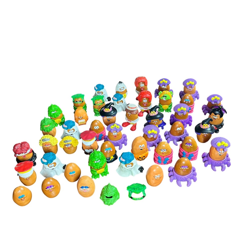 Vtg McDonalds McNugget Buddies Lot 1980s 1990s 2019 Halloween Ronald 106 Pc